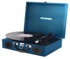 Curstt102usbbl Sylvania Usb Portable Suitcase Turntable In Blue Id 058465804145