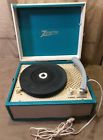 Db6ba Zenith Rate Htf Suitcase Record Model Works Great