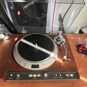 Dp-50f Denon Rare Direct Drive Fully Automatic Turntable Record Player Serviced