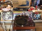 Dp-500m Denon Analogue Record Player Wooden Direct Drive Turntable