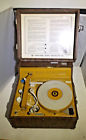 Edt-12p Newcomb Vintage Turntable Portable Suitcase Record Player Works Great