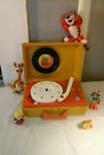 Rp3121b Electric Orange Player Gold Time Ge Vintage Record Music General