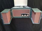 Ep-1356-1 Webcor Vintage Music Man Stereo Suitcase Record Player