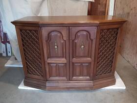Fisher Cp-294 The Console Stereo 1972 Survivor In Great Condition