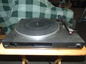 Mt-35c Fisher Turntable With Extra Cartridge Tested Very Good Condition