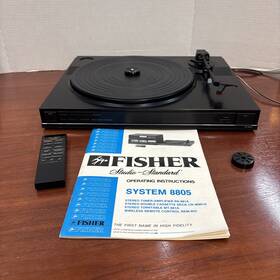 Mt-881a Fisher My-881a Record Player Untested
