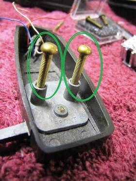 7415330000 Garrard 2x Extra Long Cartridge Mounting Screw .6 Inch Headshell Shure V15 Turntable