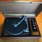 Garrard Cyclophonic Record Player With Speakers Parts As Is