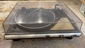 Dd450 Garrard Vtg Turntable Advance Design Group With Cartridge Cover For Repair