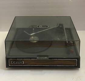 Mx-11 Garrard Module Solid State Small Turntable For Parts/repair Only