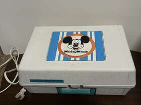 3317c Ge Working Disney Mickey Mouse Record Player Vintage 70s General Electric