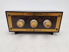 A1-901 Ge Vintage General Electric Mono Passive Vinyl Record Filter Hifi As Is