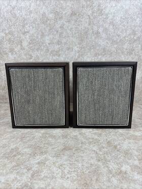 P365 Ge Vintage Table-top Stereo Turntable Changer Speakers Only Untested