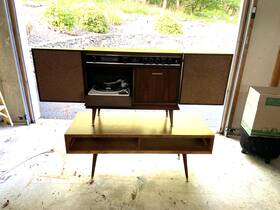 Rc1610 Ge General Electricvintage Stereo Console Floor Model