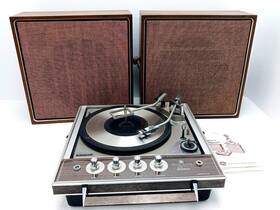 Rp-2371wd-a Ge General Electric Portable Record Player - Read Description