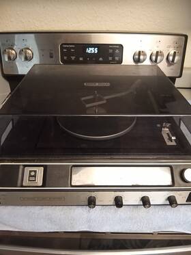 Sc2007a Ge Sc2007 General Electric Radio Record Player Model Amazing Shape Rare Find Teste