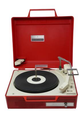 V635m Ge General Electric Solid State Automatic Record Player Works