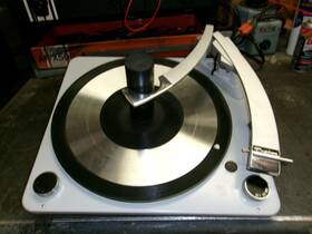 1245-vm Ge/vm Vintage Ge/voice Of Music Stereo Record Changer 1245