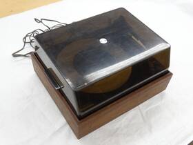 C252g General Electric Vintage Ge Model Turntable Record Player Usa Untested