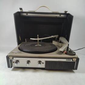 Rp2320 General Electric Vintage Model 200 Inch Mustang Portable Record Player For Parts