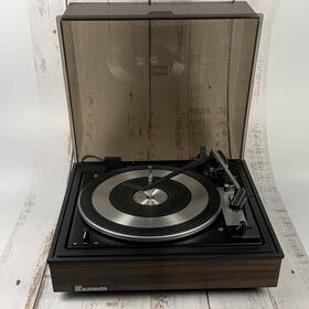 2155a Glenburn Vintage Record Changer Turntable Tested Powers On 1970 S Read