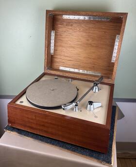 Hf-500a Gray Research Turntable Rek O Kut Tonearm Shure Cartridge Parts/repair