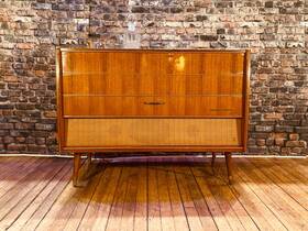 So150ua1 Grundig Vintage Stereo Tube Record Player Console By