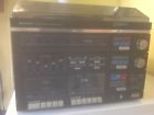 Gxt-220 Sanyo Vintage Stereo Music System Record Player Dual Cassette Radio