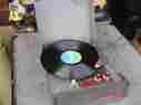 H85mp1 Charcoal Westinghouse Vintage Portable Tube Record Player For Repair