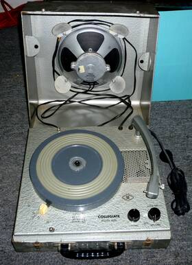 905e Hamilton Electronics / Collegiate Vintage Tube Record Player - Serviced