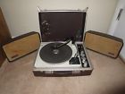 He911 Singer Vintage Record Player Turntable Model Complete Antique