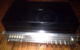 Sdq-8810h Hitachi Rare Quatramode Record Player For Parts / Repair