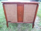 Ive-07 Rca Vintage Mid Century Victor Tube Console Stereo Record Player