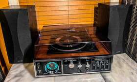 Ks-4430 Jvc Serviced Stacking Record Changer Seevideo Stereo And 3 Way Spkrs