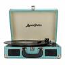 Kct-601 Byron Statics Turntable Record Player Speaker Portable Vinyl Teal