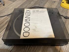 Kd-48f Kenwood K-48f Vintage Full Automatic Belt Drive Turntable Please Read