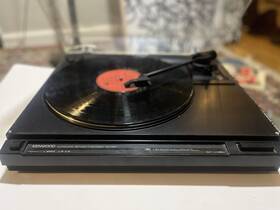 Kd-36r Kenwood Vintage Turntable - Powers On Needs Belt Repair