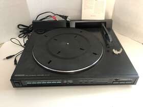 Kd-74fcl Kenwood Kd-48f B Semi Automatic Turntable In Original Box No Cover