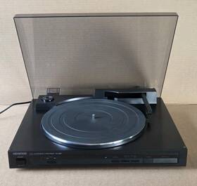Kd-68f Kenwood Vintage Linear Tracking Record Player Turntable Tested And Working