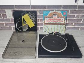 Kd-48f Kenwood Kd-84f Vintage Full Automatic Turntable Record Player - Tested And Working