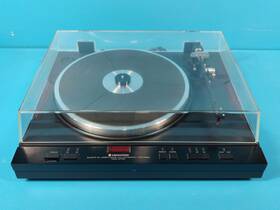 Kp-5100 Kenwood Turntable With Ortofon Om-10 Cartridge/needle Made In Japan 1980