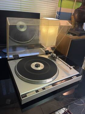 Kp-7x Kenwood Trio Quartz Direct Drive Full Automatic Turntable Made In Japan