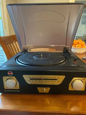 Rc1970a Klm Record Player Am/fm Stereo Model Works
