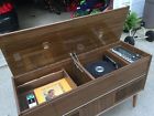 Ks-742 U Grundig Vintage Wood Stereo Console Record Player West Germany Furniture