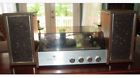 Lsp-950 Longines Symphonette Vintage Stereo Turntable Speakers Record Player
