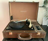 M-2104 Masterwork Vintage Columbia Portable Record Player In Case Tested Working
