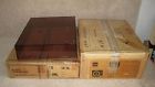 M91e-d12 Wood Nos Ck20 Vintage Cart Plinth Dual 1219 Shure Turntable Base