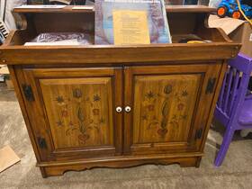 020167161 Magnavox Rare Vintage Record Player Console
