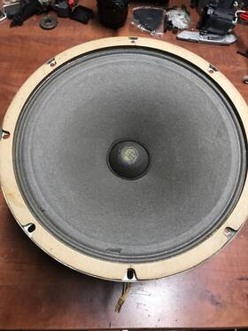 12e3015 Magnavox Vintage 12 Inch 12e3015/582810 250oh Speaker For 1944 Model 142b