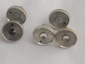 141045 Magnavox 4 Vintage 1970s Stereo Console Radio Record Player Knobs